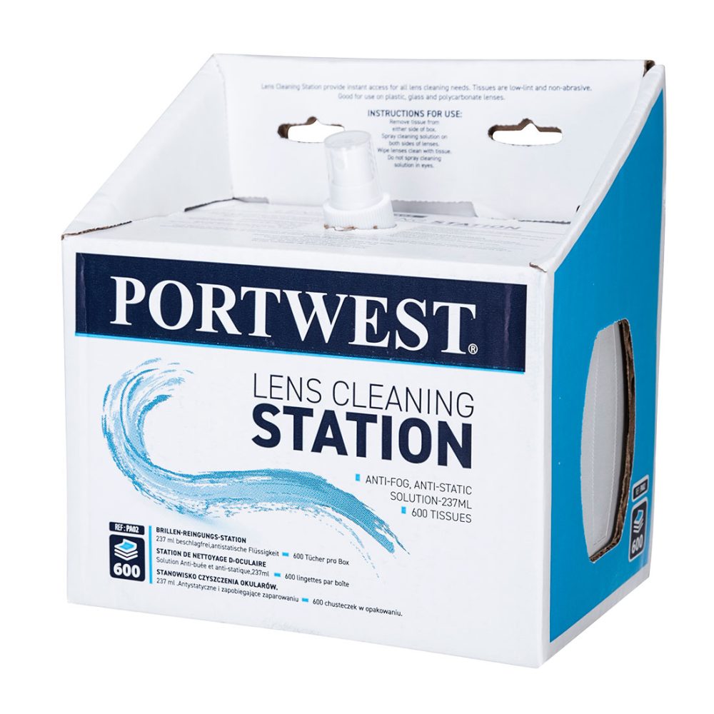 Portwest Szemüvegtisztitó állomás PA02