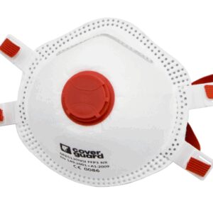 Coverguard-6RES130-FFP3 NR  SZELEPES CSÉSZE FORMÁJÚ PORMASZK-FEJVÉDELEM-tilonasec-