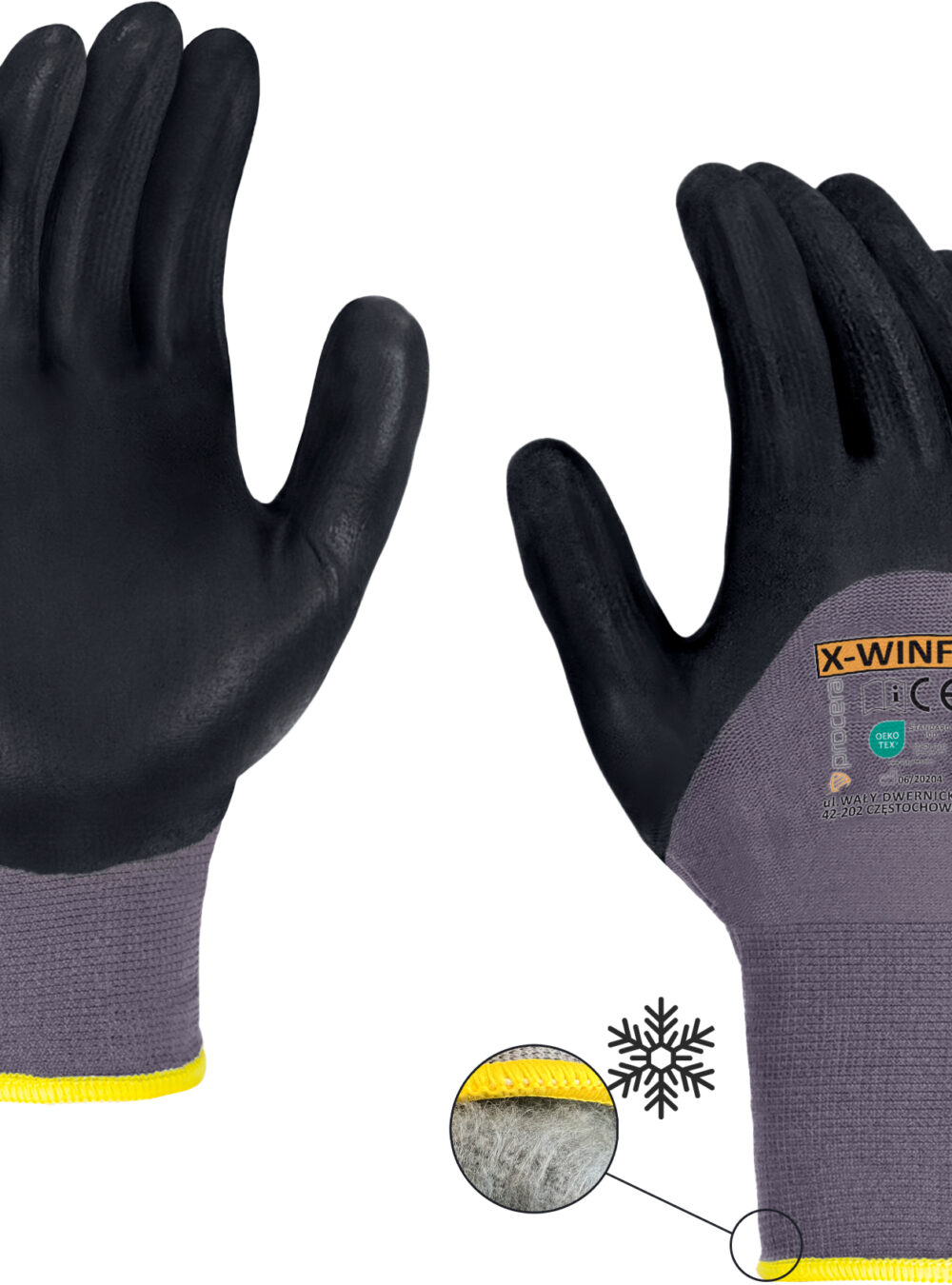 -PXWIN-Procera X-WINFLEX bélelt akril munkavédelmi kesztyű