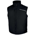 Fekete Delta Plus Fidji 3 polárbéléses bélelt munkamellény férfiaknak és nőknek