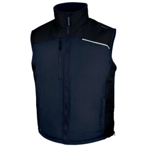 Fekete Delta Plus Fidji 3 polárbéléses bélelt munkamellény férfiaknak és nőknek